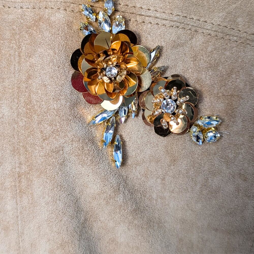 Rare Penny Lane 100% genuine Suede and Fur - Make Me An Offer - Picture 8 of 13